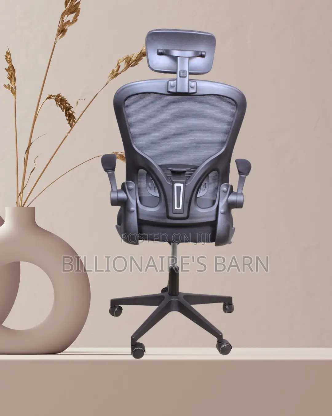 Grey Ergonomic Office Chair (Ergonomic) — Restocked!