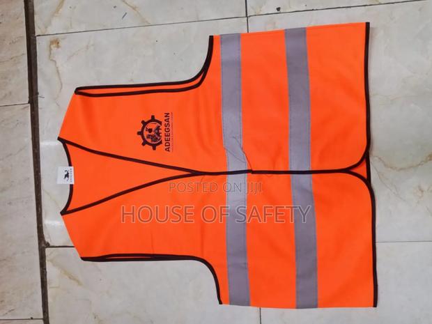 Working Vest For Safety At The Site