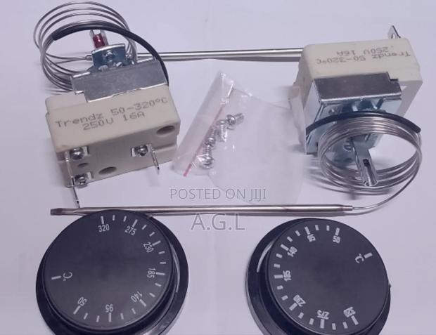 50°-200° 320°C Adjustable Thermostat Capillary Type - main view