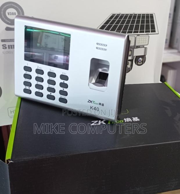 K40 Zkteco K40 Biometric Time - main view
