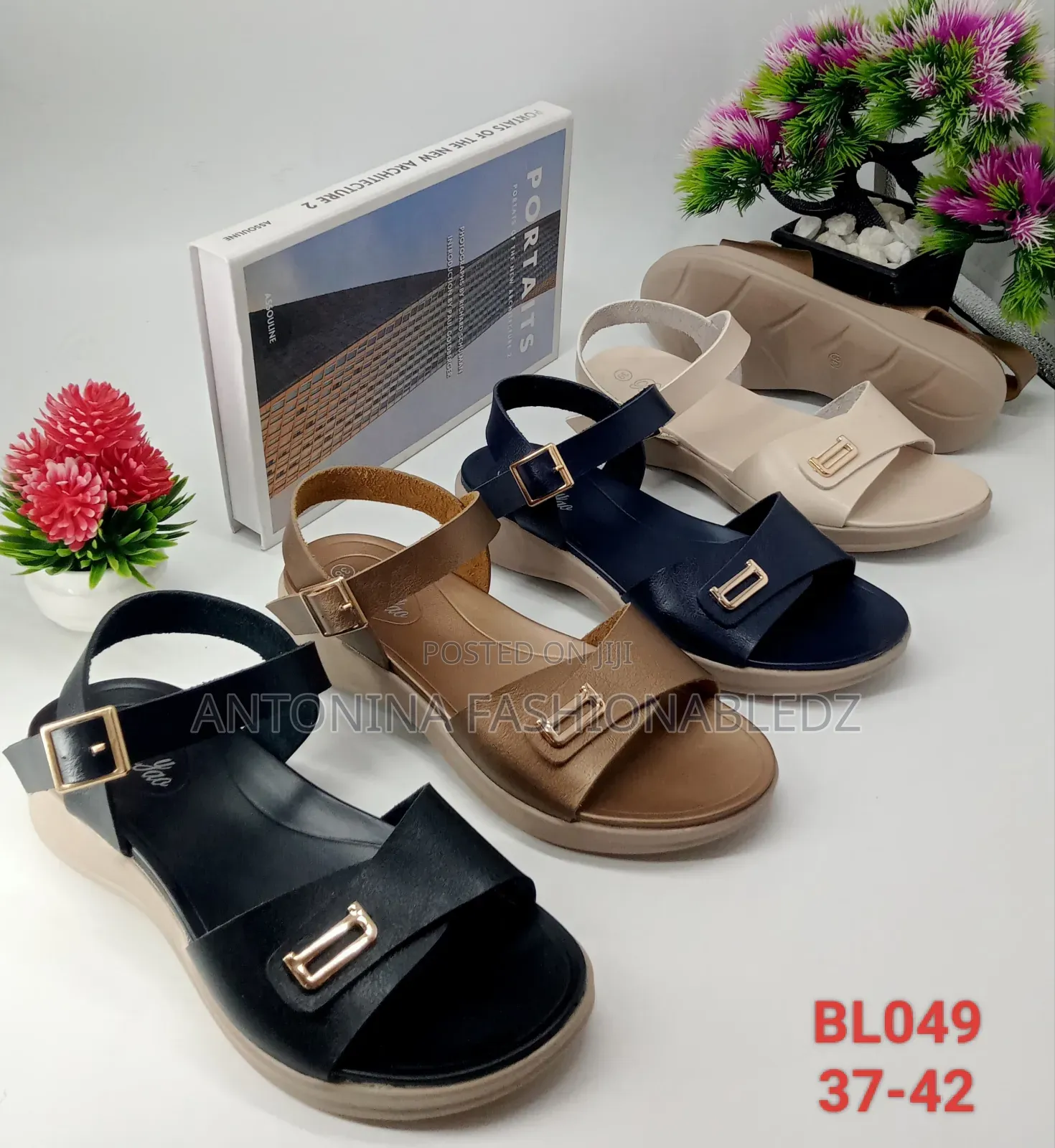 Ladies Comfortable Open Shoes