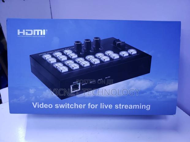 4 Inputs Hdmi Video Switcher for Live Streaming
