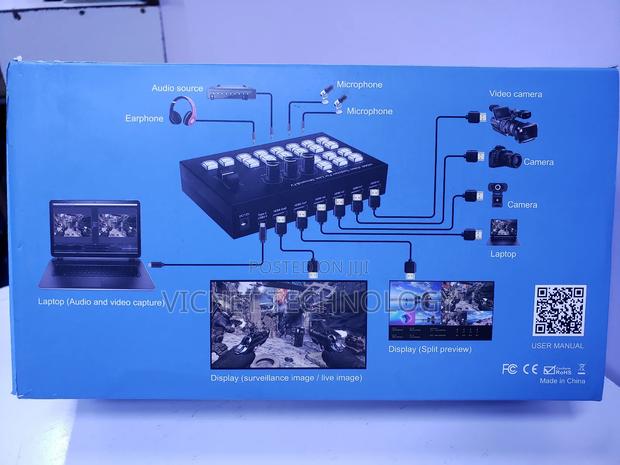 4 Inputs Hdmi Video Switcher for Live Streaming - thumbnail 2