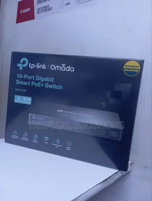 Tp-Link Omada Sg2210p 10- Port Gigabit Smart Poe+ Switch Sg2210p