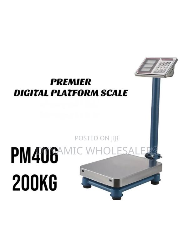Premier Digital Platform Scale 200kg.