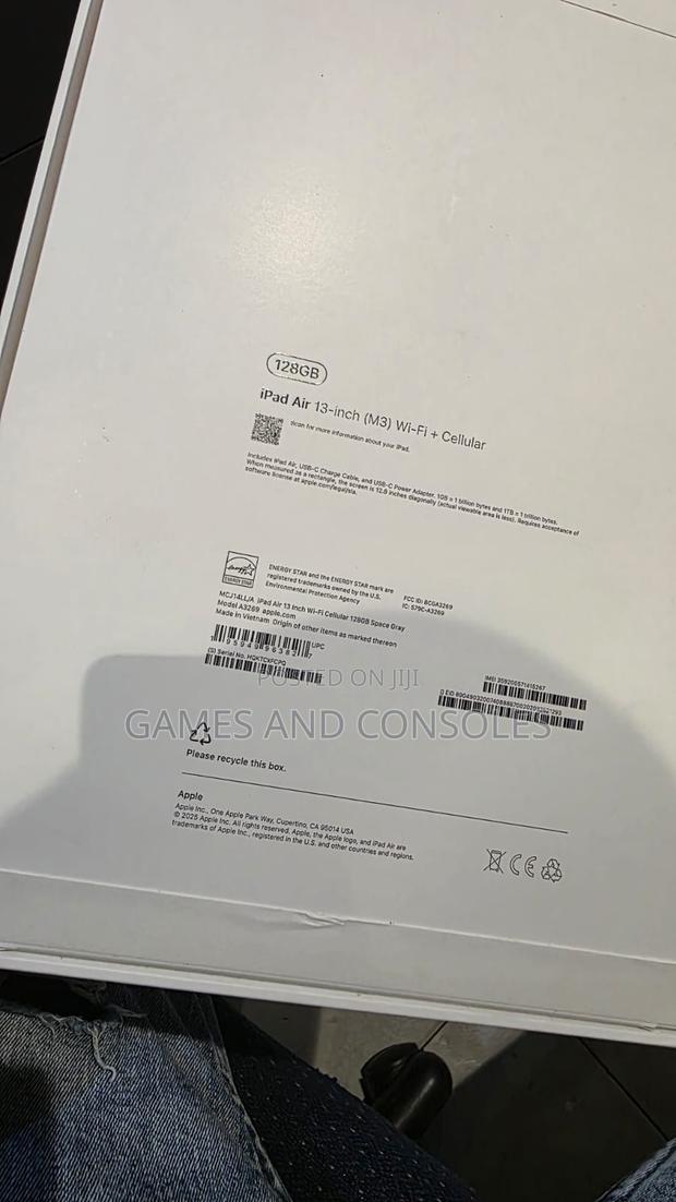 New Apple iPad Air 13 (2025) 128 GB Gray