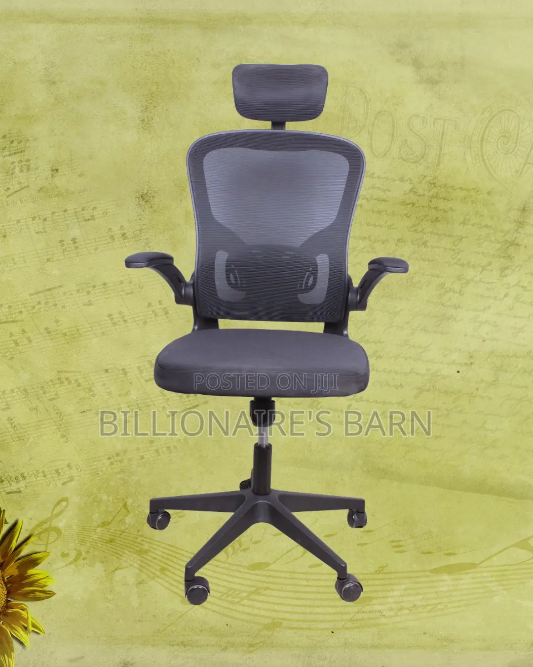Imported Grey Ergonomic Office Chair — All-Day Comfort