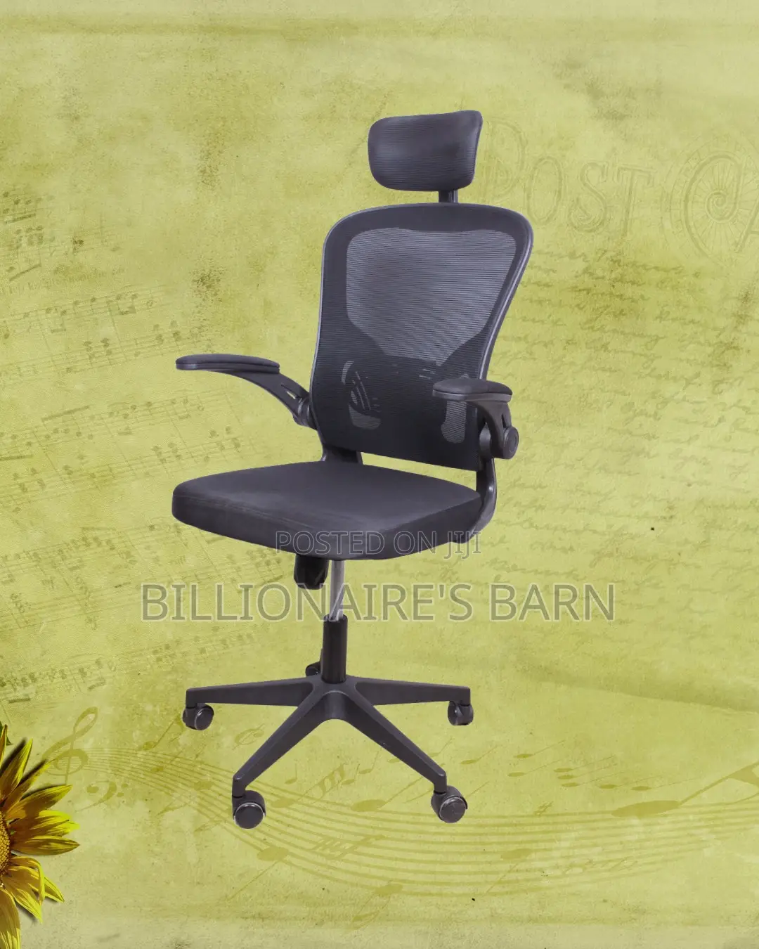 Imported Grey Ergonomic Office Chair — All-Day Comfort