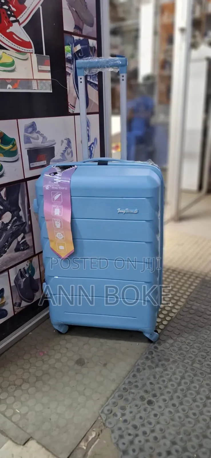 *Medium Size Unbreakable Rubber Suitcase*