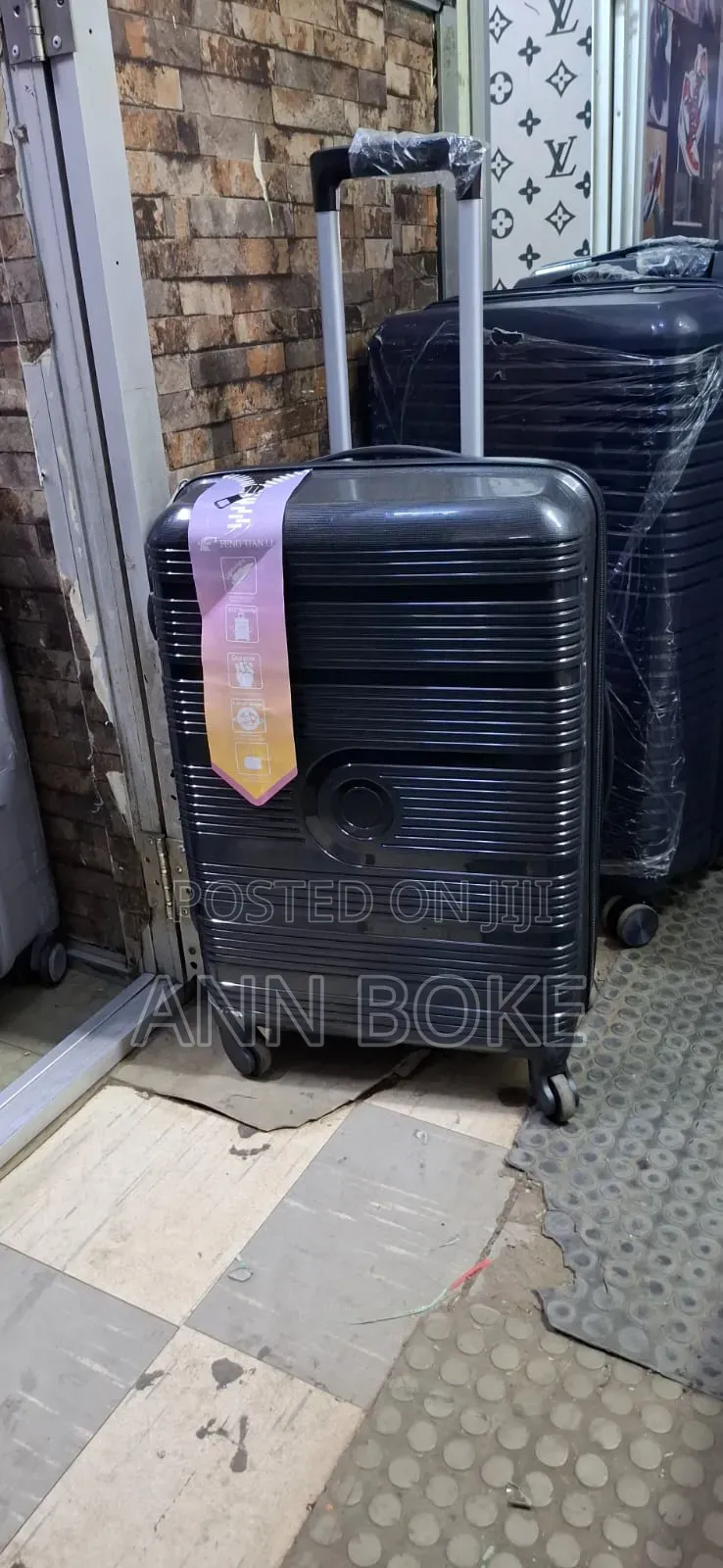 *Medium Size Unbreakable Rubber Suitcase*