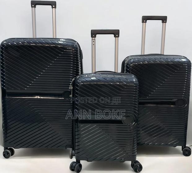 *3 in 1 Unbreakable Pp Suitcase*Zipper Closure Frame. - thumbnail 4