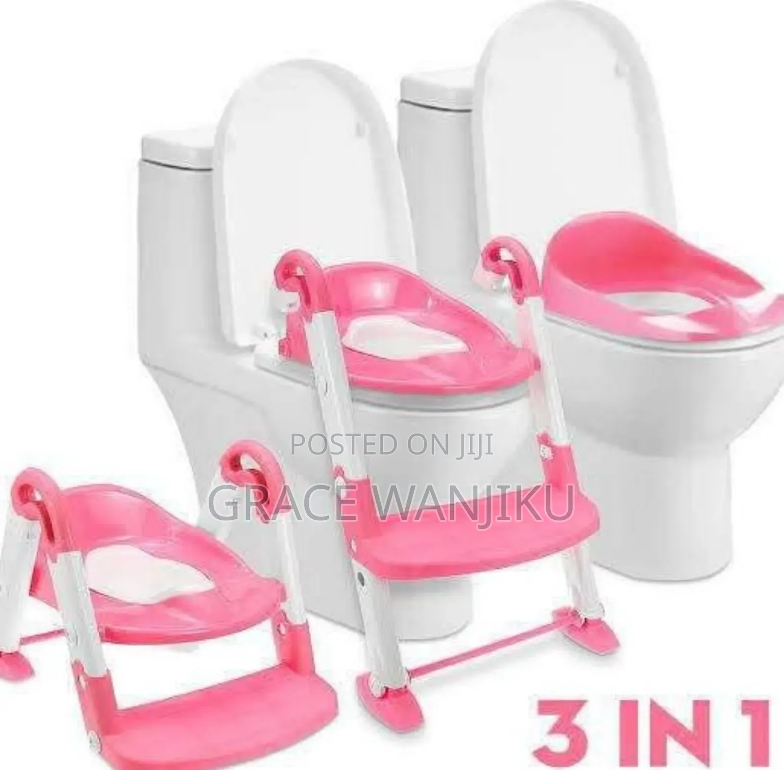 3 in 1 Toilet Ladder