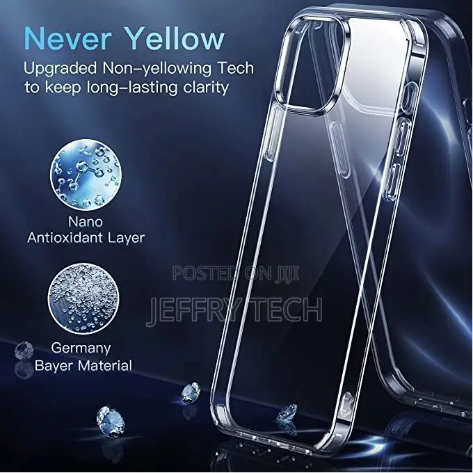Gwerty Transparent Phone Case for iPhone 13 Clear Case/Cover