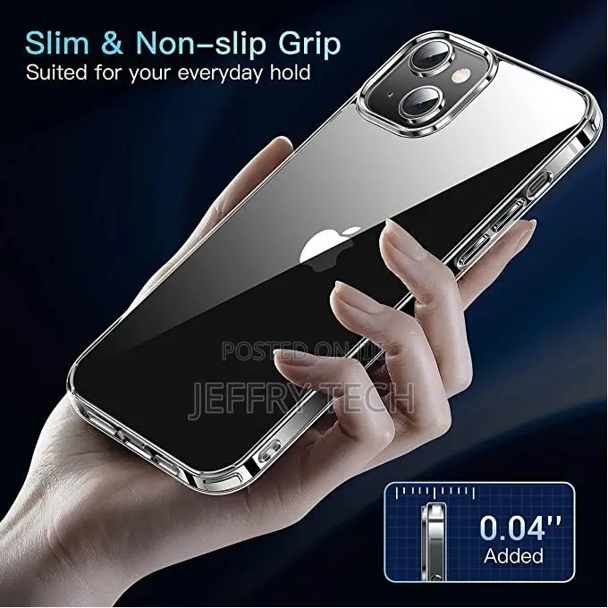 Gwerty Transparent Phone Case for iPhone 13 Clear Case/Cover