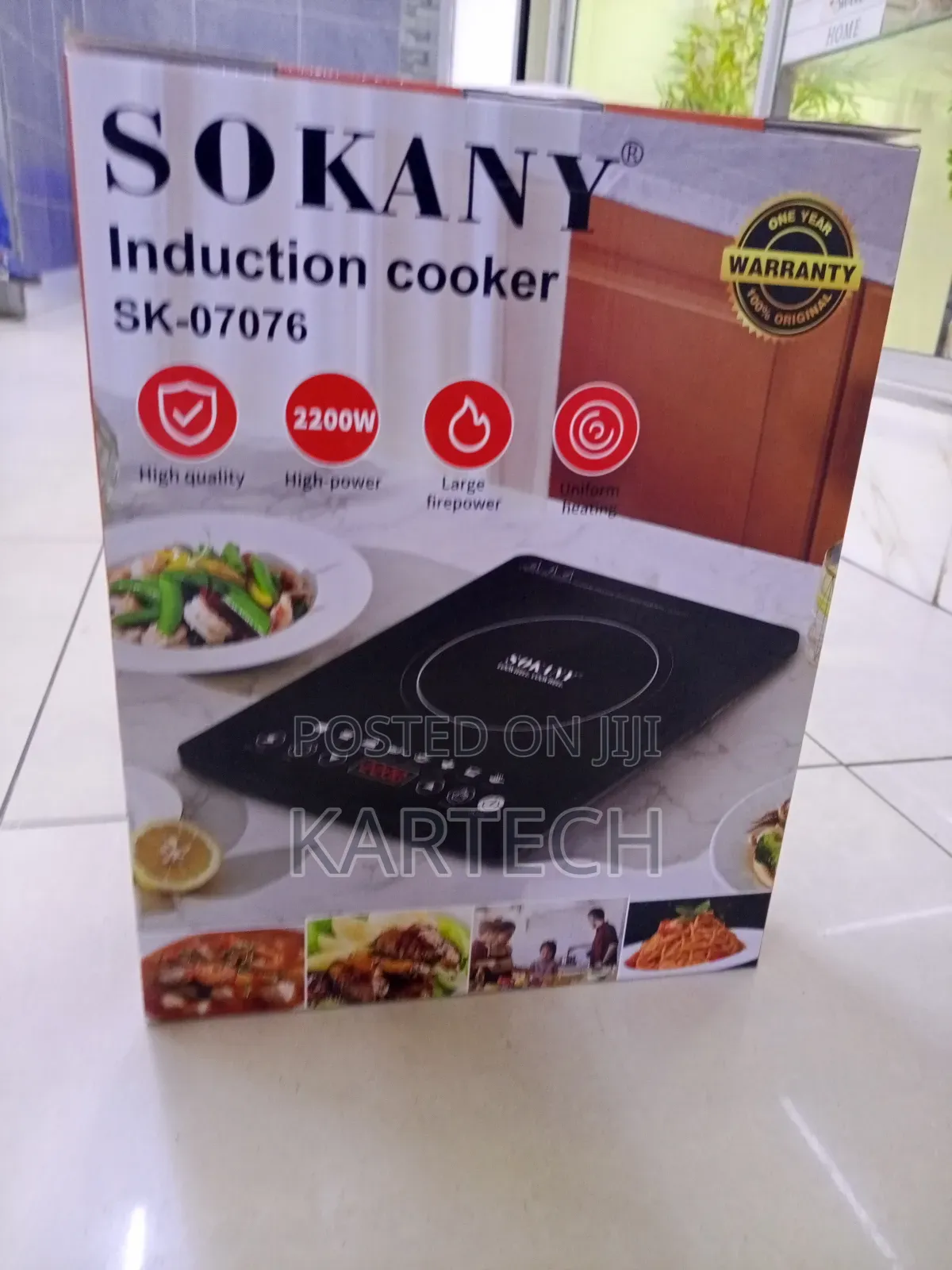 Sokany Single Plate Induction Electric Cooker