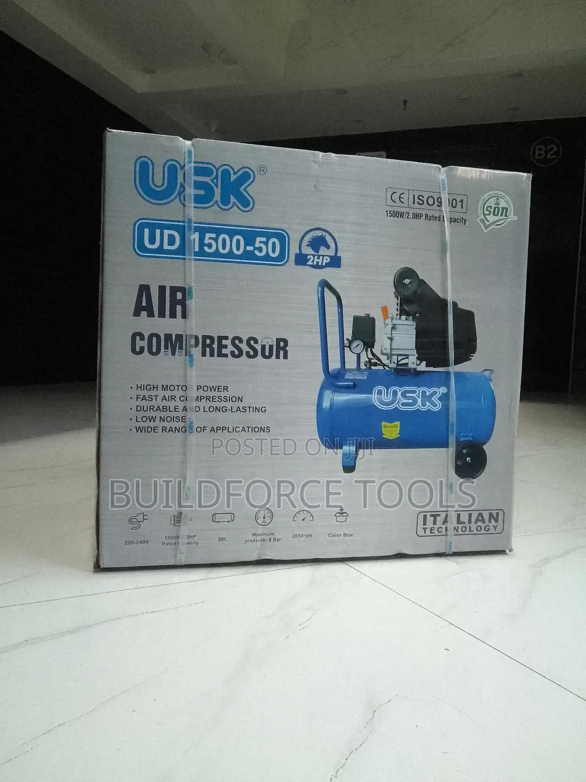 50ltrs Usk Air Compressor