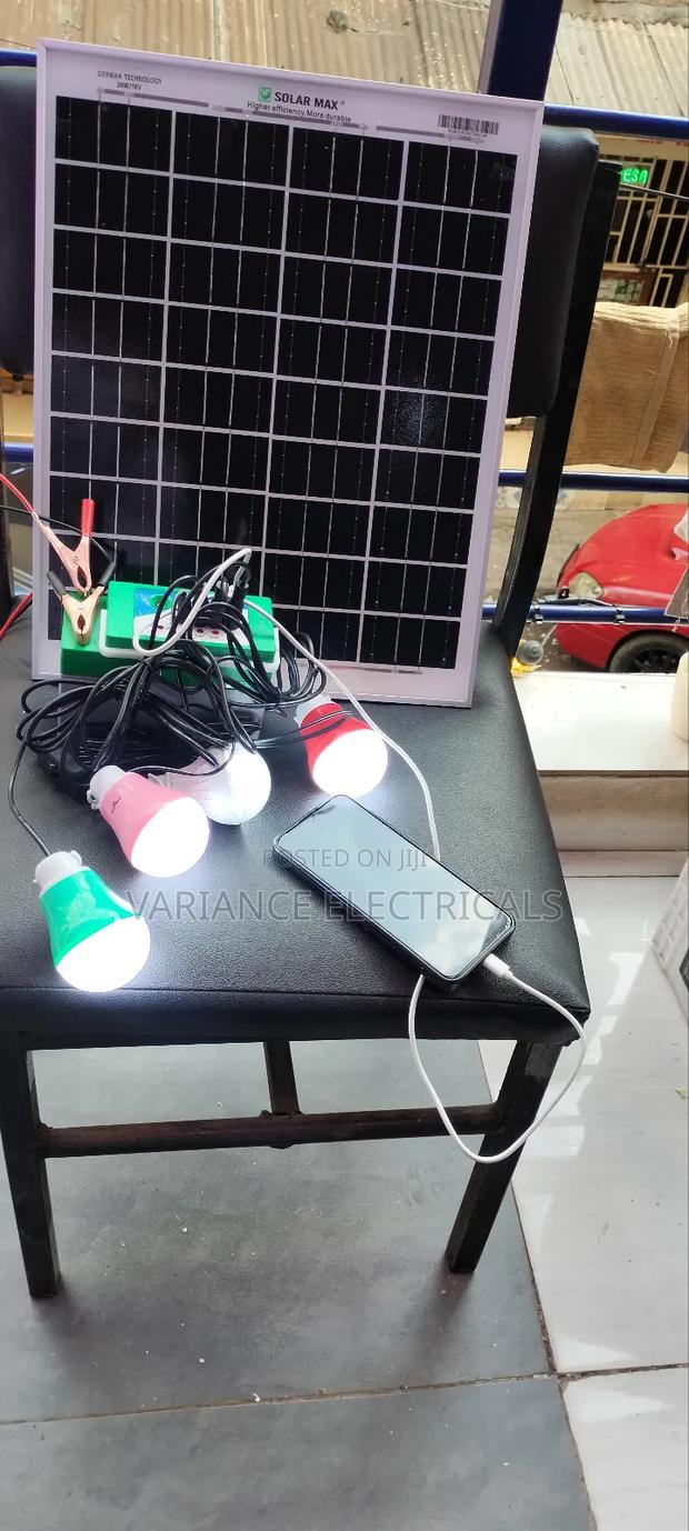 Solar Power Backup - main view