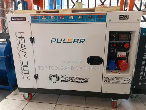 New In Stockpulsar 20kva 3/1phase Silent Diesel Generator With Ats