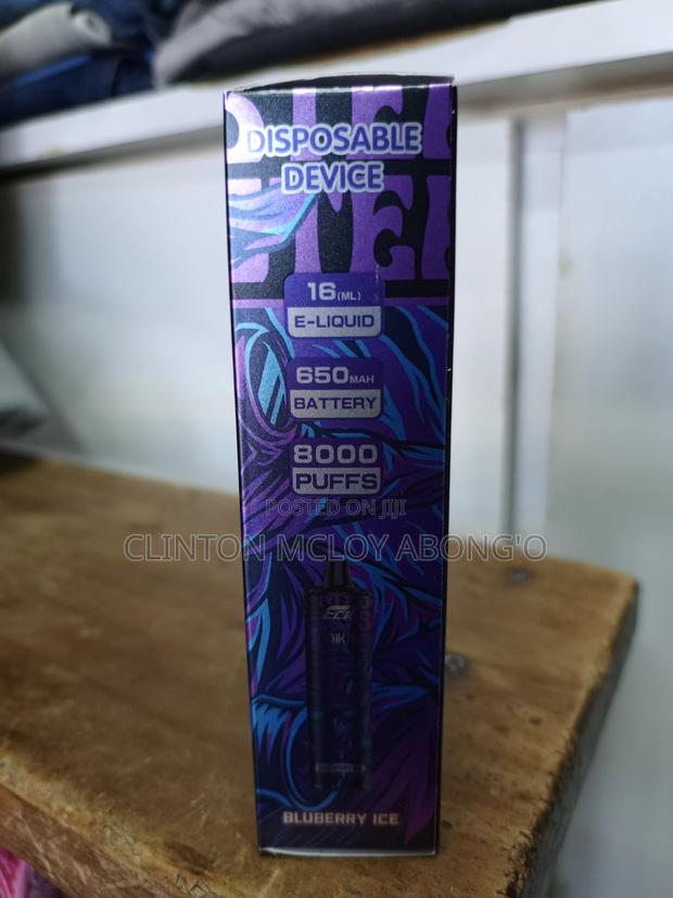 Kk Energy Blueberry Ice 8,000puffs - thumbnail 3
