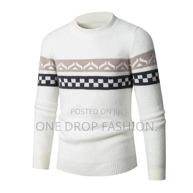 Mens Color Chenile Fleece Sweaters