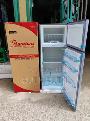 *Ramtons Fridge Double Fridge 213litres Rf217