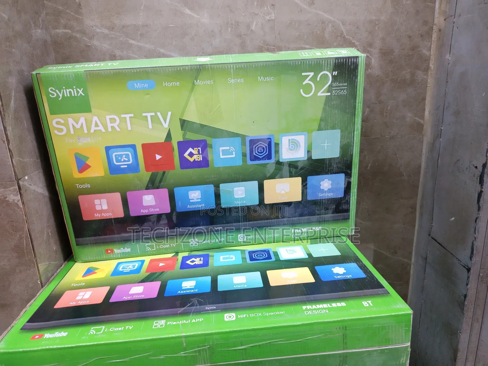 Syinix 32 Inch Smart Tv 32a4q With Inbuilt Decorder