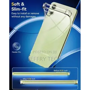 Charter Samsung Galaxy A06 Clear, Transparent Premium Heavy Case
