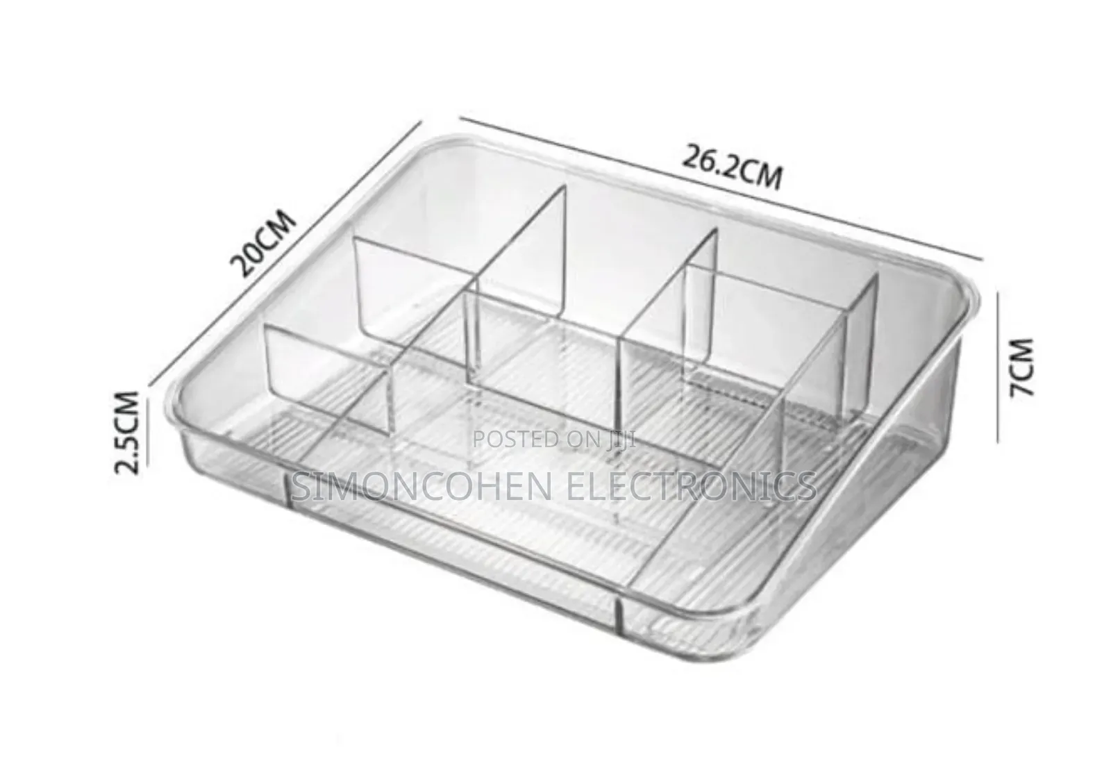 Cosmetic Storage Tray Organizer