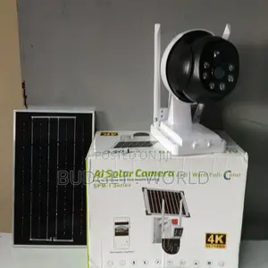 Ultra-Low Power 360° PTZ Solar-Powered Security Camera