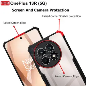 Airedge Ybrid Black Border Tpu Bumper Xunnd Case for Oneplus 13r