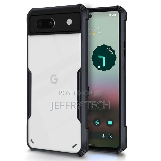Booik Xundo Hybrid Black Border Tpu Bumper Case for Google Pixel 6a