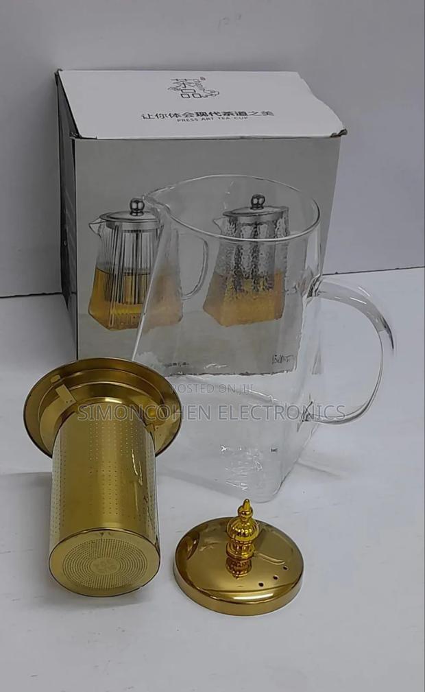 Borosilicate Tea Decanter With Infuser - thumbnail 3