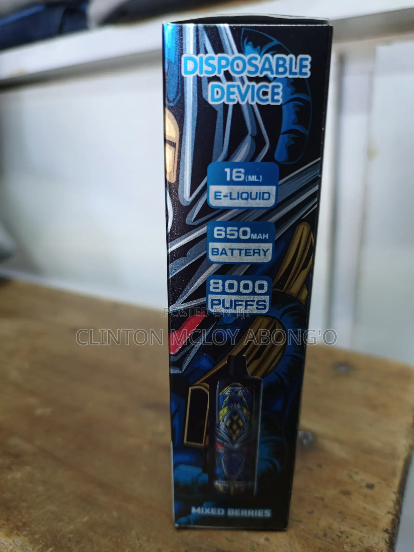 Kk Energy Mixed Berries 8,000 Puffs