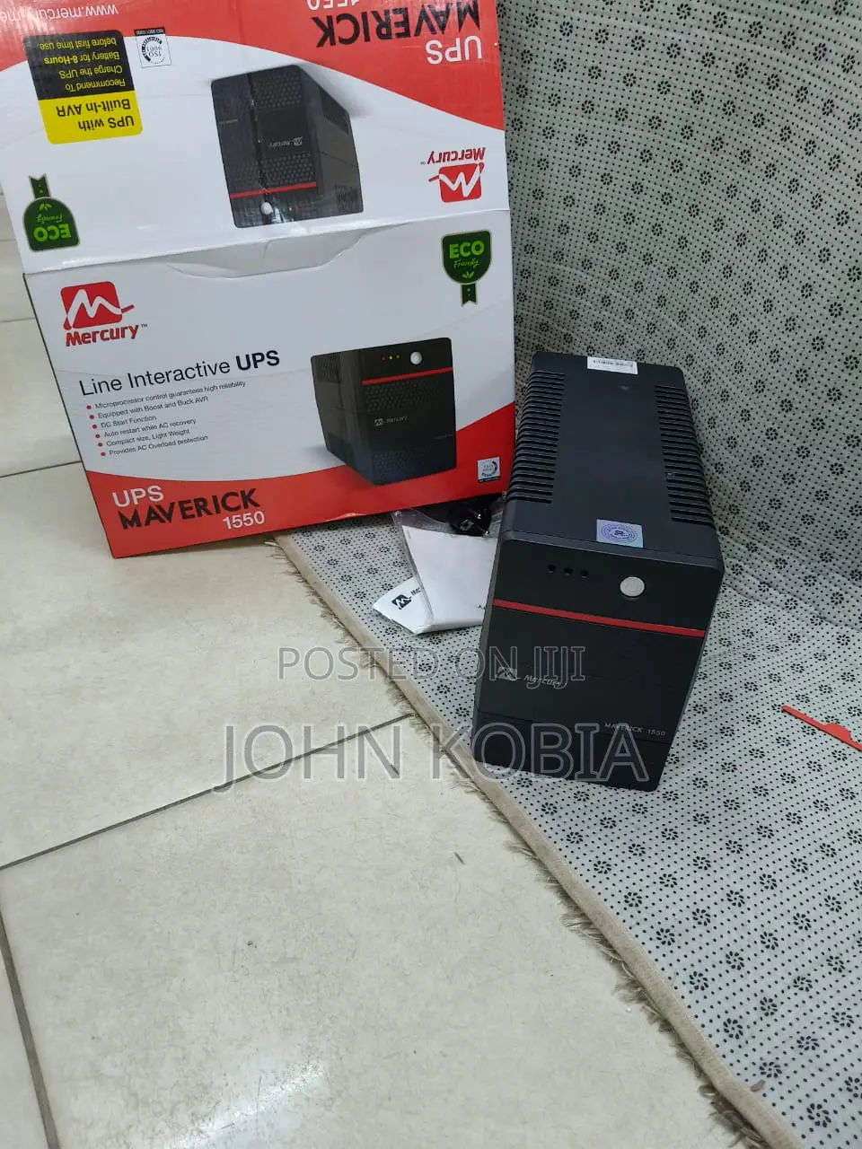 Mercury 1550va/1.55kva Ups /Electric Backup