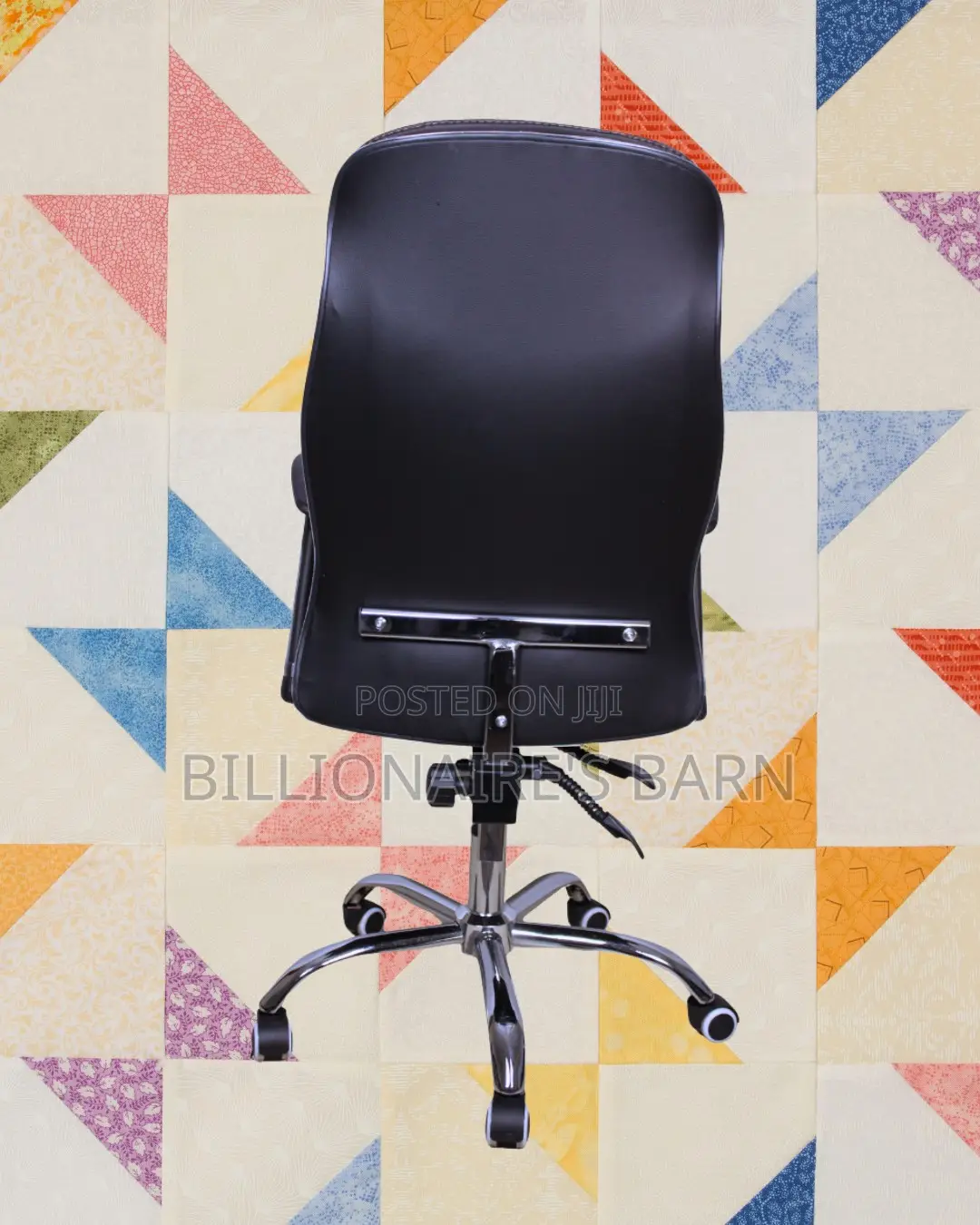 Executive Leather Office Chair | Breathable Lumbar Support