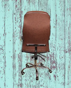 Ergonomic Executive Leather Chair | Sleek Padded Armrests