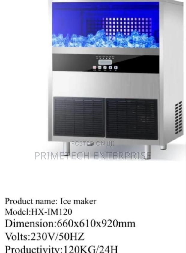 Commercial Ice Cube Maker Machine 120kgs/24hrs Single Phase - main view
