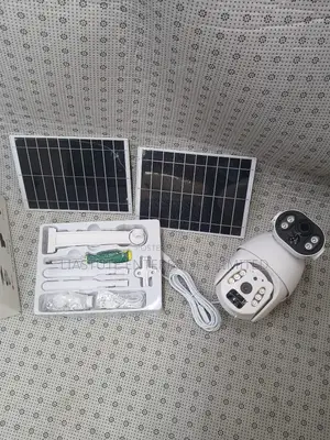 Dual Lens Dual Screen Solar PTZ Camera