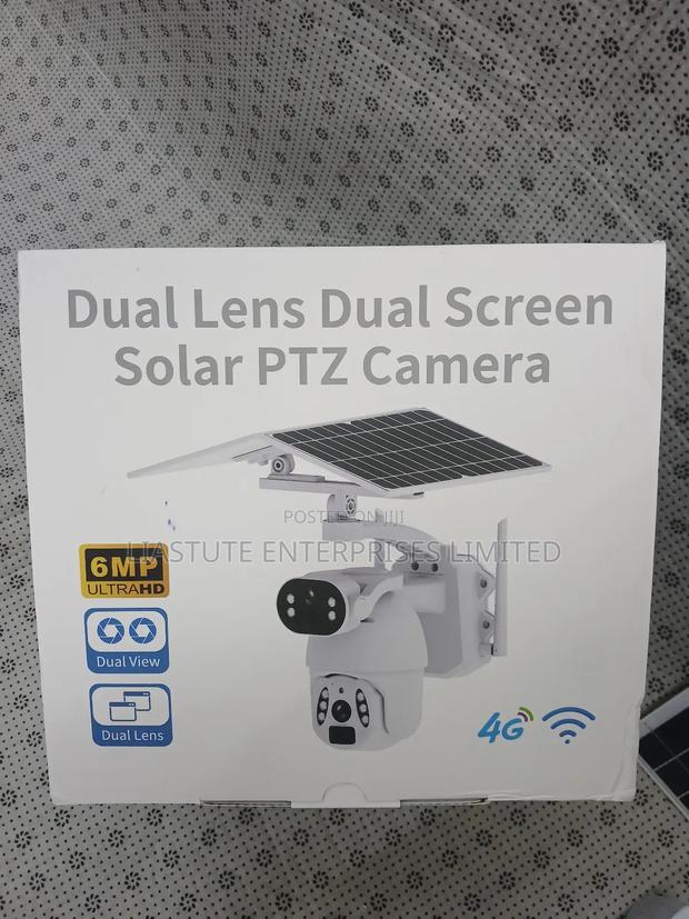 Dual Lens Dual Screen Solar PTZ Camera - thumbnail 3