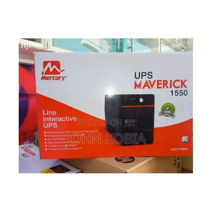 Mercury Ups 1550va/930w Maverick Line Interactive.