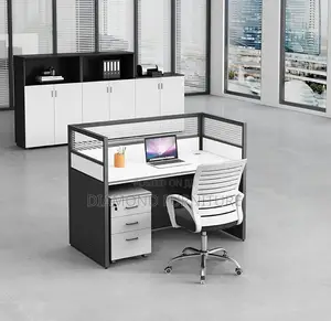 Office Furniture; Dynamic 1-Way Office Workstation With Sleek Design
