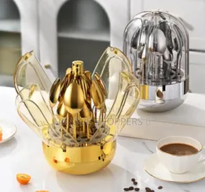 Rotating Luxury Crystal Dome Shape Cover 24pc