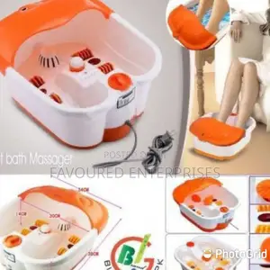 Portable Electric Pedicure Foot Bath Spa Massager Machine