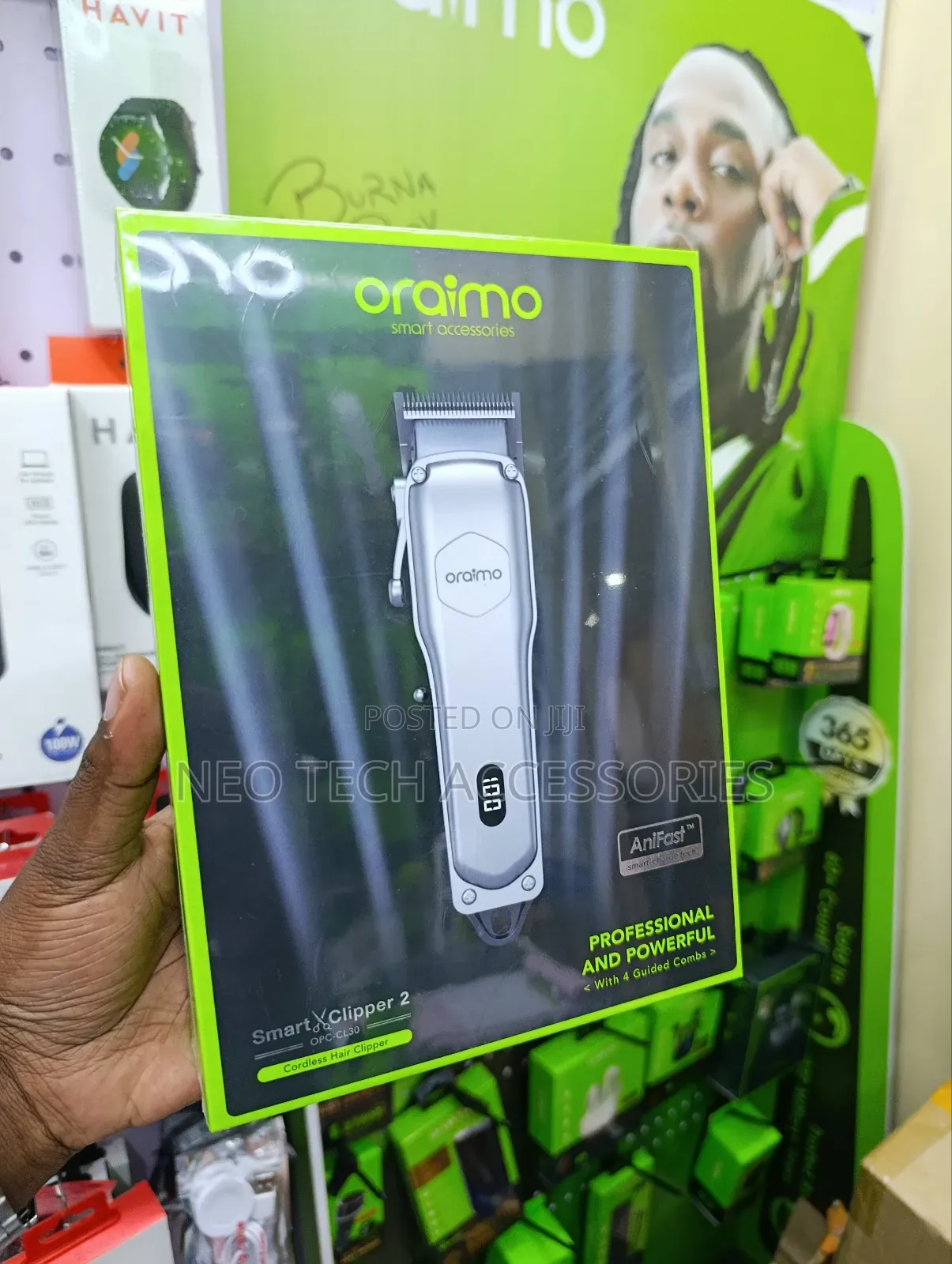 Oraimo Smart Clipper 2 Powerful and Professional Clipper - Kinyozi