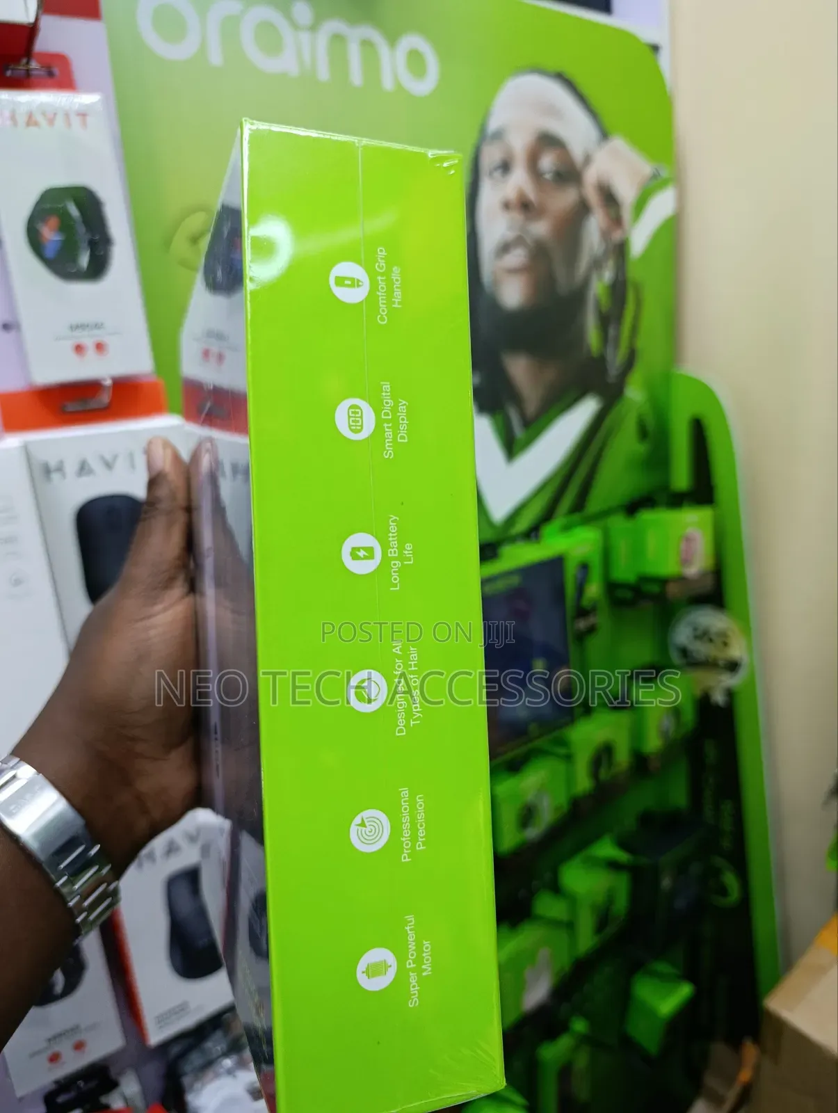 Oraimo Smart Clipper 2 Powerful and Professional Clipper - Kinyozi