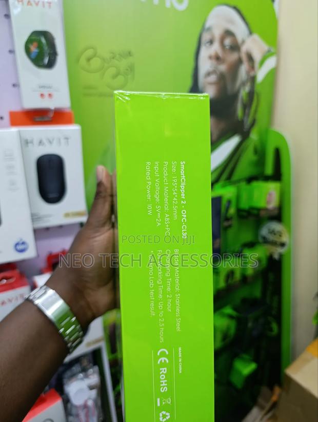 Oraimo Smart Clipper 2 Powerful and Professional Clipper - Kinyozi - thumbnail 5
