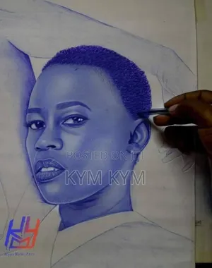 Pencil Portrait Drawing