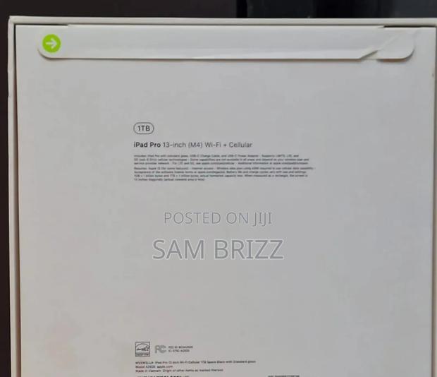 New Apple iPad Pro 1 TB Black - thumbnail 3