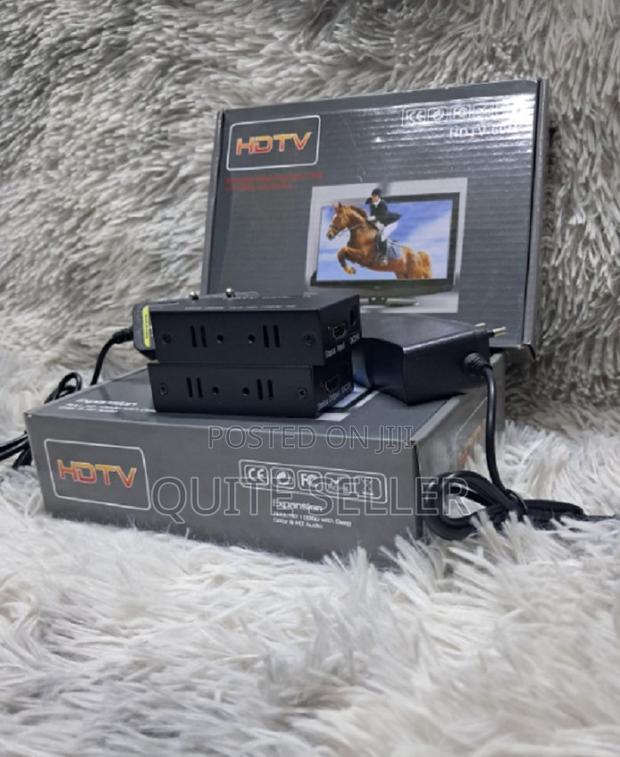 Over 60meter Ethernet Hdmi Extender - Resolutions Up to 1080p at 60hz .