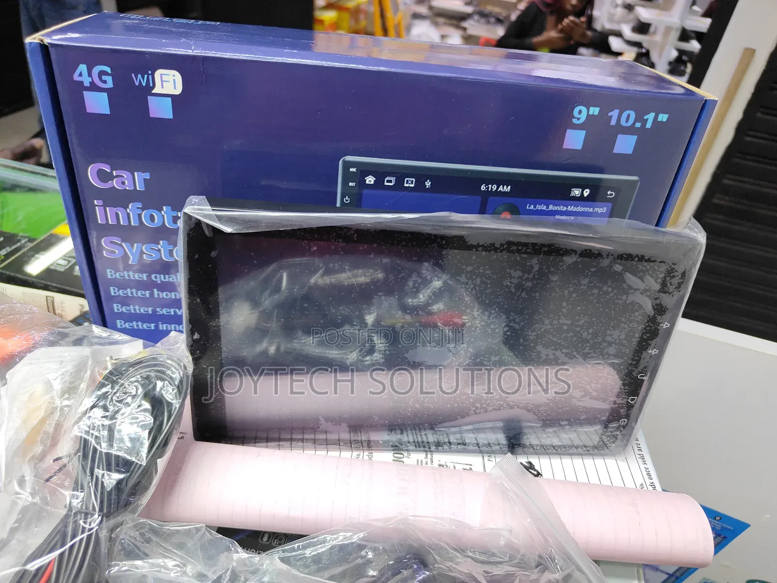 Upgrade 4g 10" Inche Car Infotainment System Wifi With Reverse Camera
